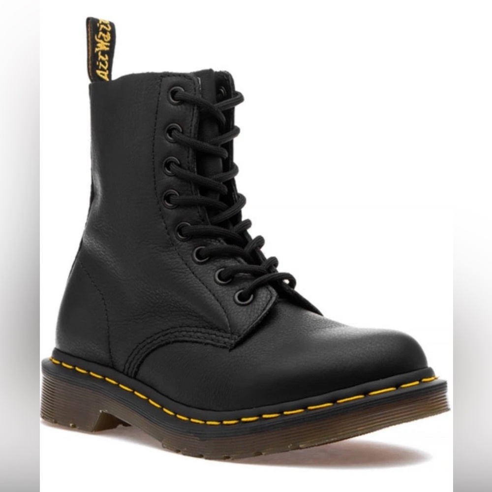 Dr. Martens womens 1460 Pascal Bex Pisa Leather Lace Up Boots